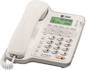 img 1 attached to Single Line Speakerphone In White