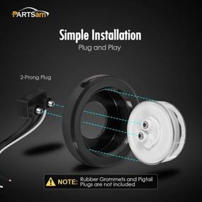 img 2 attached to Partsam Mini Reflex Indicator Sidelight Identification