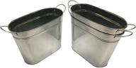italia metal bucket bottom 3 pack logo