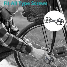 img 1 attached to Многофункциональный шестигранный гаечный ключ Dogxiong Bicycle