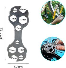 img 2 attached to Многофункциональный шестигранный гаечный ключ Dogxiong Bicycle