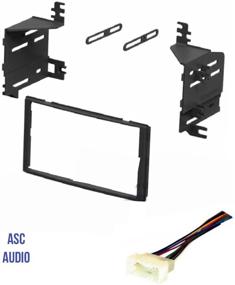 img 1 attached to ASC Audio Double Din Car Stereo Radio Dash Kit and Wire Harness for 2006-2008 Hyundai Accent, Kia Rio, and Kia Sportage