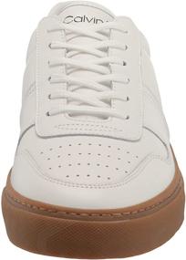 img 3 attached to Calvin Klein Ailan Sneaker Leather Men's Shoes