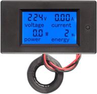 🔌 hiletgo digital multimeter ac 80-260v 100a pzem-061 lcd display energy power meter with ct логотип