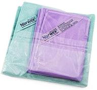 🧼 efficient norwex basic package: antibacterial microfiber cleaning cloths for glass windows and dusting in various colors logo