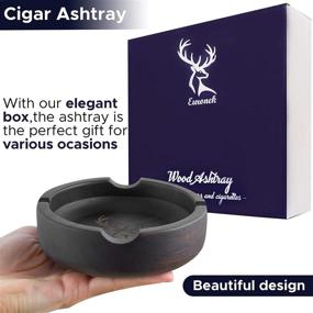 img 3 attached to Ashtrays Cigarettes Cute Decorative Set