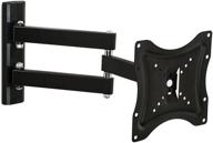 📺 mount-it! mi-2041l tv wall mount bracket: full motion corner bracket for 23-42 inch lcd led plasma tvs - swivel, tilt, vesa 200, max 66 lb capacity logo