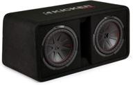 kicker compr subwoofers vented compliant logo