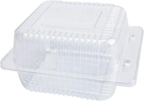 img 4 attached to 🥪 Individual Disposable Sandwiches - Containers - 5 Pack (3x4.7x2.8 inches)