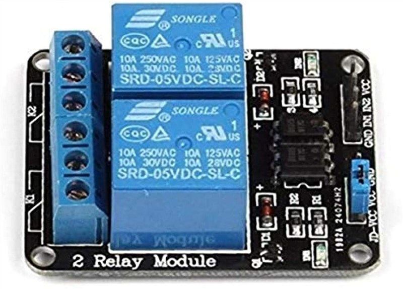 sainsmart 101 70 100 2 channel relay module 로고