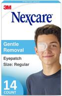 👁️ nexcare sensitive skin opticlude eyepatch, 14 count: gentle & effective eye patch for sensitive skin logo