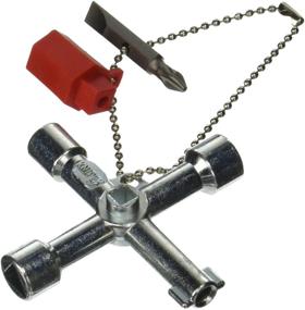 img 1 attached to 🔑 KNIPEX Tools Universal Control Cabinet Key (1103) - The Ultimate Access Solution