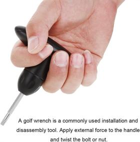 img 2 attached to 🏌️ Golf Club Driver Shaft Adapter Adjustment Tool - Lightweight Torque Wrench for Optimal Club Performance