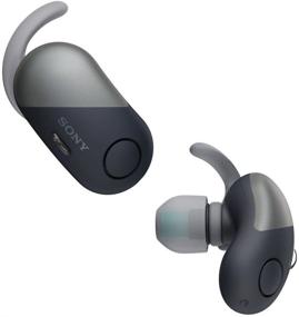 img 4 attached to Sony WF-SP700NB Black Wireless Headphones with Enhanced SEO