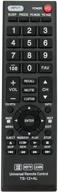 📱 ts-12+al universal remote: compatible with toshiba tv models ct-90275, ct-90326, ct-90302, and more! logo