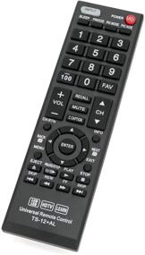 img 2 attached to 📱 TS-12+AL Universal Remote: Compatible with Toshiba TV Models CT-90275, CT-90326, CT-90302, and more!