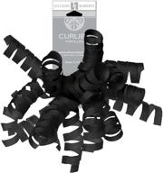 🎀 jillson roberts grosgrain curly bows: 6-count self-adhesive in 15 colors, including black logo
