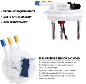 img 2 attached to 🔧 FAERSI Fuel Pump Assembly with Sensor | Replace# E3940M 19180091 | Compatible with Chevy Astro & GMC Safari 4.3L V6 (1997-1999)