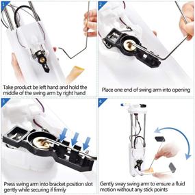 img 1 attached to 🔧 FAERSI Fuel Pump Assembly with Sensor | Replace# E3940M 19180091 | Compatible with Chevy Astro & GMC Safari 4.3L V6 (1997-1999)