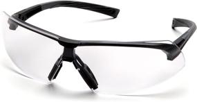 img 4 attached to 🔍 Pyramex Clear Black Safety Eyewear: Optimal Protection with Enhanced Visibility