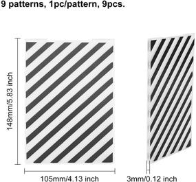 img 3 attached to 🎨 Пластиковые тиснительные формы GOLBLELAND: Творческие шаблоны для изготовления открыток и декорирования альбомов своими руками - 9 стилей, 5,83 x 4,13 дюйма.