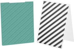 img 2 attached to 🎨 GOLBLELAND Plastic Embossing Folders: Creative Templates for DIY Craft Card Making and Album Decoration - 9 Styles, 5.83 x 4.13 Inches