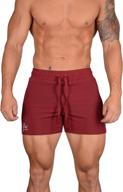 🏋️ youngla men's bodybuilding gym running shorts 101: superb performance and comfort for active men logo