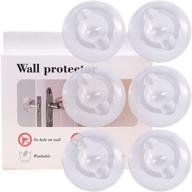 door stopper wall protector clear logo
