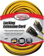 coleman cable push lock extension 100 foot logo