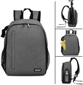 img 1 attached to CADeN Camera Backpack Bag Professional For DSLR/SLR Mirrorless Camera Waterproof Camera & Photo