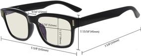 img 1 attached to Очки для женщин Eyekepper с фильтром синего света: защита от УФ-лучей, бликов на экране и нагрузки на глаза от цифровых устройств.