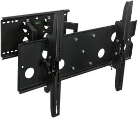 img 4 attached to 📺 Premium Full Motion TV Wall Mount - Mount-It MI-310B | 32 to 60-Inch TVs, VESA 750x450mm, 175 lb Weight Capacity | Heavy-Duty Articulating Mount, Black