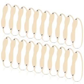 img 4 attached to 💪 Enhance Your Eyebrow Tattoo Skills with the 20 Pieces Silicone Eyebrow Tattoo Practice Headband - Beginner-Friendly Micro-blading Practice Skin (White Dotted Line)