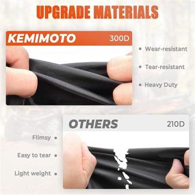 img 3 attached to Kemimoto Water Resistant Upgraded Wheeler Windproof