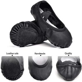 img 1 attached to 💃 STELLE Ballet Dancing Shoes for Little Girls for Practice Sessions