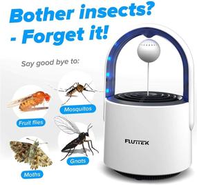 img 3 attached to 💪 Powerful Indoor Mosquito Trap: Home House Fly Killer & Bug Zapper - Effective Mosquito & Gnat Trap with Eradicator Lamp - Say Goodbye to Fruit Flies Indoors!