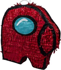 img 3 attached to 🎮 Gaming-themed Crewmate Mini Pinata: Versatile Outdoor Party Game, Space Decoration, and Cool Gift for Kids' Birthday Parties or Teens (Red)