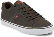 👟 levis turner fashion sneaker burgundy: elevate your style with trendy footwear logo