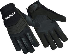 img 1 attached to Breathable Sheriff Glove 3XLarge Black SH