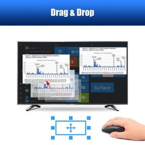 img 1 attached to TreasLin HDMI KVM Switch: Seamless 4K@30 4:4:4, Picture-in-Picture Control, OSD, Drag & Drop Window, Multi-Viewing