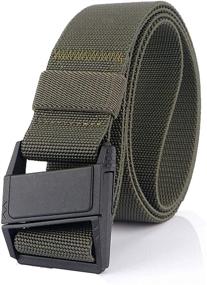 img 4 attached to Enhance Your Style with Longwu Oblique Magnetic Tactical Stretch Men's Accessories