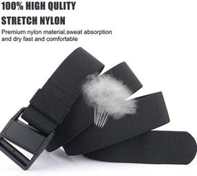 img 1 attached to Enhance Your Style with Longwu Oblique Magnetic Tactical Stretch Men's Accessories