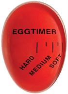 red color-changing egg timer for perfectly boiled eggs logo