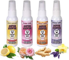 img 1 attached to Oopsie Poopsie Before-You-Go Toilet Spray - Original Natural Oil Scents, 2oz Bottle (2 & 4 Packs, All Scents)