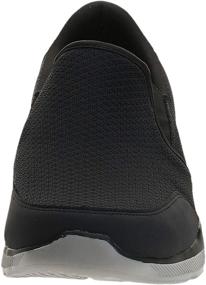 img 3 attached to Skechers Equalizer Bluegate Loafer Black Men's Shoes for Fashion Sneakers