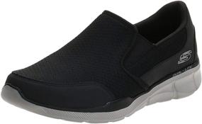 img 4 attached to Skechers Equalizer Bluegate Loafer Black Men's Shoes for Fashion Sneakers