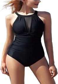 img 1 attached to 👙 I2CRAZY Swimsuit Monokini Swimwear: Chic Women's Clothing & Cover Ups