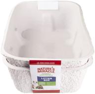 🐾 nature's miracle disposable litter box, jumbo, 2-pack - ultimate convenience for pet owners logo