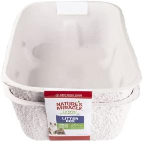 img 4 attached to 🐾 Nature's Miracle Disposable Litter Box, Jumbo, 2-Pack - Ultimate Convenience for Pet Owners