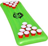 🏓 inflatable neon green go pong pool pong table with floating beer pong table логотип